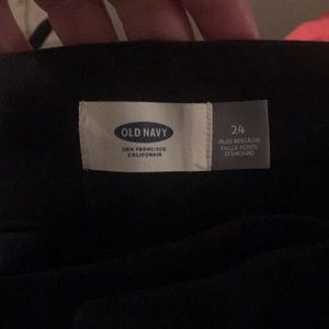 Long black dress pants